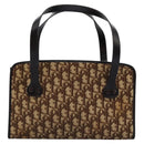 Christian Dior Trotter Canvas Hand Bag Brown Auth 113223-3