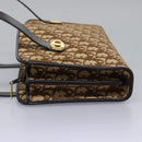 Christian Dior Trotter Canvas Hand Bag Brown Auth 113223-4