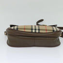 Burberrys Nova Check Shoulder Bag Beige Auth 113234-9