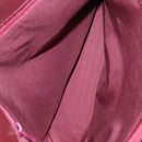 BURBERRY Nova Check Tote Bag Canvas Beige Red Auth 113236-12