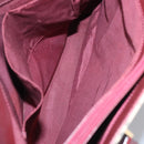 BURBERRY Nova Check Tote Bag Canvas Beige Red Auth 113236-19