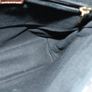 BURBERRY Nova Check Shoulder Bag PVC Leather Beige Auth 113266-20