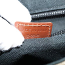 BURBERRY Nova Check Shoulder Bag PVC Leather Beige Auth 113266-12