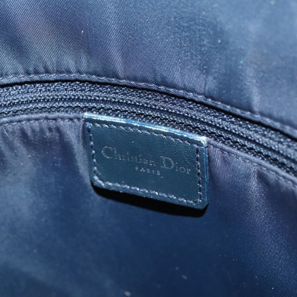 Christian Dior Trotter Canvas Tote Bag Navy Auth 113267