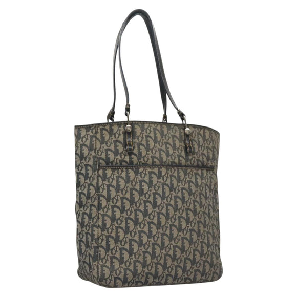 Christian Dior Trotter Canvas Tote Bag Navy Auth 113267