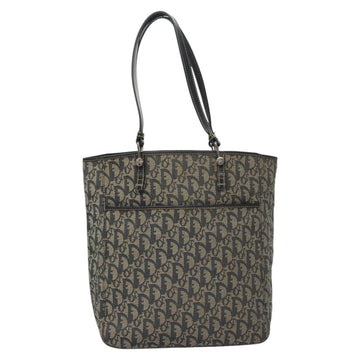 Christian Dior Trotter Canvas Tote Bag Navy Auth 113267 - 0