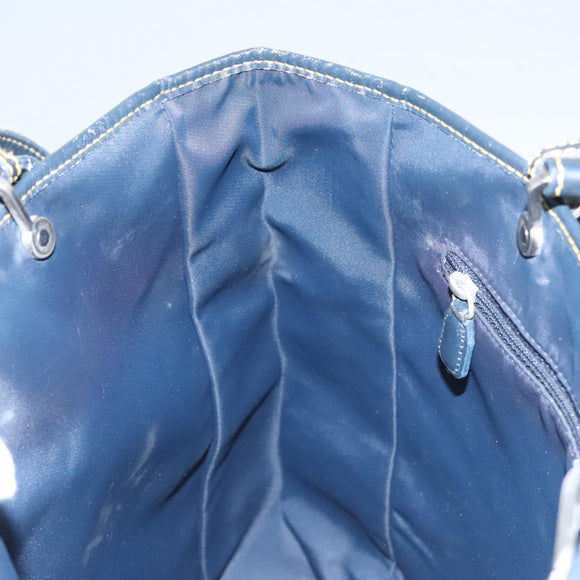 Christian Dior Trotter Canvas Tote Bag Navy Auth 113267