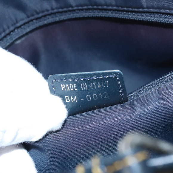 Christian Dior Trotter Canvas Tote Bag Navy Auth 113267