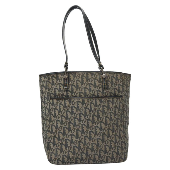 Christian Dior Trotter Canvas Tote Bag Navy Auth 113267