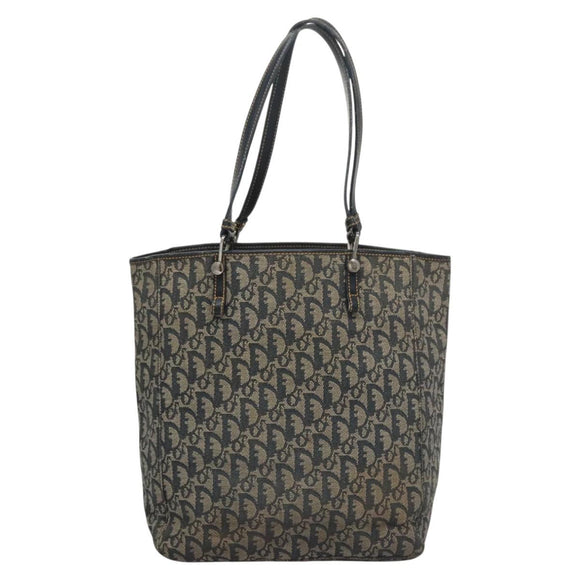Christian Dior Trotter Canvas Tote Bag Navy Auth 113267