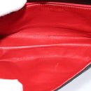 CHANEL Matelasse Chain Shoulder Bag Satin Black Gold CC Auth 113270AV-10