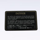 CHANEL Matelasse Chain Shoulder Bag Satin Black Gold CC Auth 113270AV-12