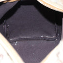 GUCCI GG Crystal Hand Bag Coated Canvas Brown Gold 193603 Auth 113305-20