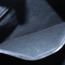 BURBERRY Nova Check Hand Bag PVC Beige Black Silver Auth 113312-20