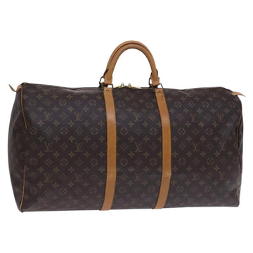 LOUIS VUITTON Monogram Keepall 60 Boston Bag M41422 LV Auth 113321