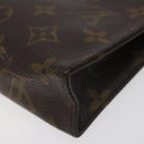 LOUIS VUITTON Monogram Poche Toilette 15 Pouch M47546 LV Auth 113324-15