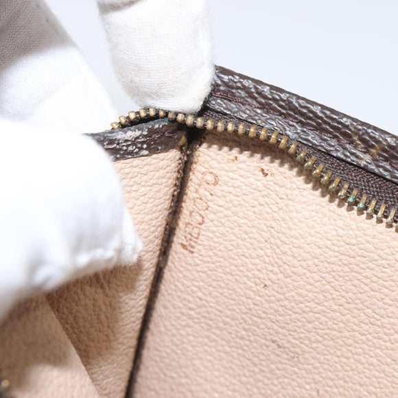 LOUIS VUITTON Monogram Poche Toilette 15 Pouch M47546 LV Auth 113324