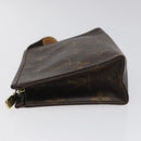 LOUIS VUITTON Monogram Poche Toilette 15 Pouch M47546 LV Auth 113324-4
