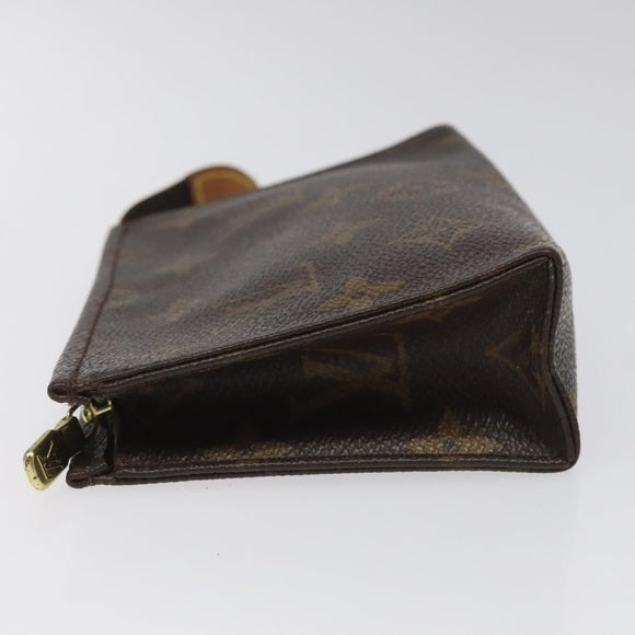 LOUIS VUITTON Monogram Poche Toilette 15 Pouch M47546 LV Auth 113324