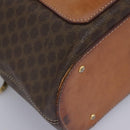 CELINE Macadam Canvas Shoulder Bag PVC Leather Brown Auth 113333-11