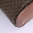 CELINE Macadam Canvas Shoulder Bag PVC Leather Brown Auth 113333-16