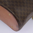 CELINE Macadam Canvas Shoulder Bag PVC Leather Brown Auth 113333-17