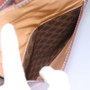 CELINE Macadam Canvas Shoulder Bag PVC Leather Brown Auth 113333-24