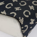CELINE C Macadam Canvas Hand Bag Navy Auth 113334V-15