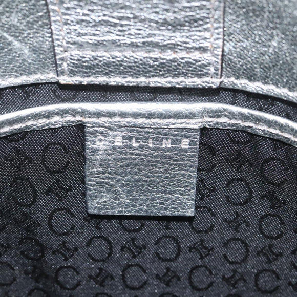 CELINE C Macadam Canvas Hand Bag Navy Auth 113334V