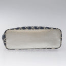 CELINE C Macadam Canvas Hand Bag Navy Auth 113334V-5