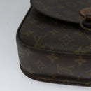 LOUIS VUITTON Monogram Saint Cloud GM Shoulder Bag M51242 LV Auth 113403-14