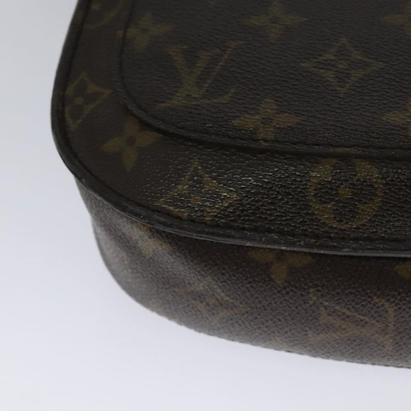 LOUIS VUITTON Monogram Saint Cloud GM Shoulder Bag M51242 LV Auth 113403