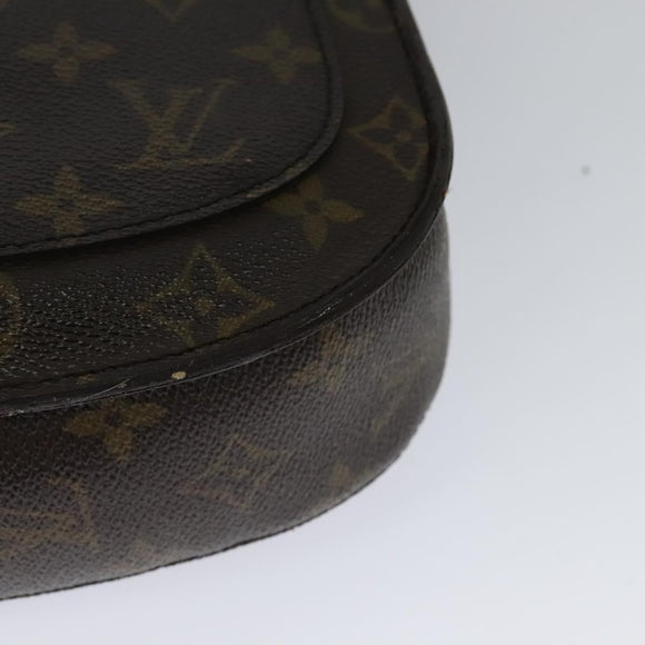 LOUIS VUITTON Monogram Saint Cloud GM Shoulder Bag M51242 LV Auth 113403