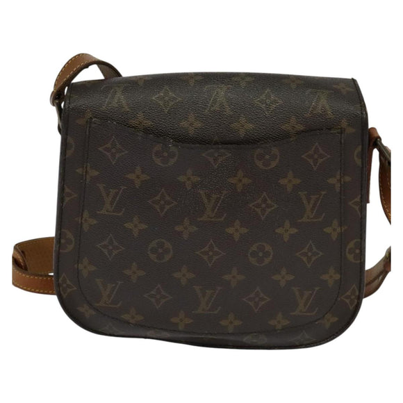 LOUIS VUITTON Monogram Saint Cloud GM Shoulder Bag M51242 LV Auth 113403