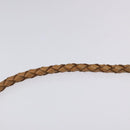 CELINE Macadam Canvas Shoulder Bag PVC Leather Brown Auth 113406-8