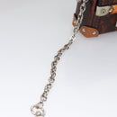 LOUIS VUITTON Monogram Essential Trunk Charm M63779 LV Auth 113416SAM-8