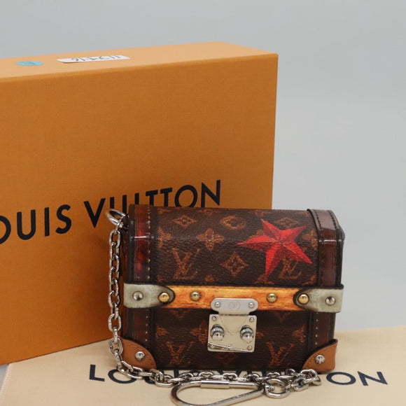 LOUIS VUITTON Monogram Essential Trunk Charm M63779 LV Auth 113416A
