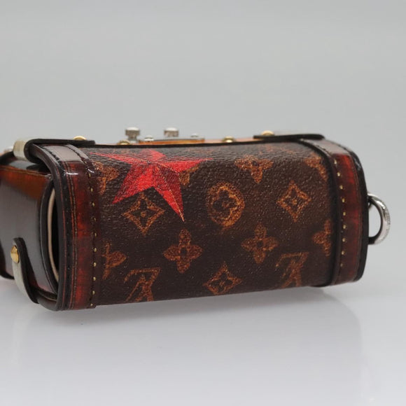 LOUIS VUITTON Monogram Essential Trunk Charm M63779 LV Auth 113416SAM