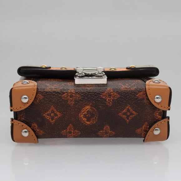 LOUIS VUITTON Monogram Essential Trunk Charm M63779 LV Auth 113416SAM