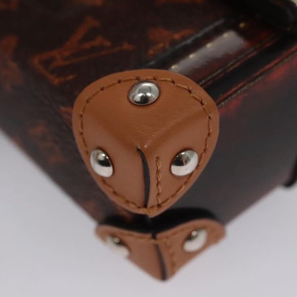 LOUIS VUITTON Monogram Essential Trunk Charm M63779 LV Auth 113416SAM