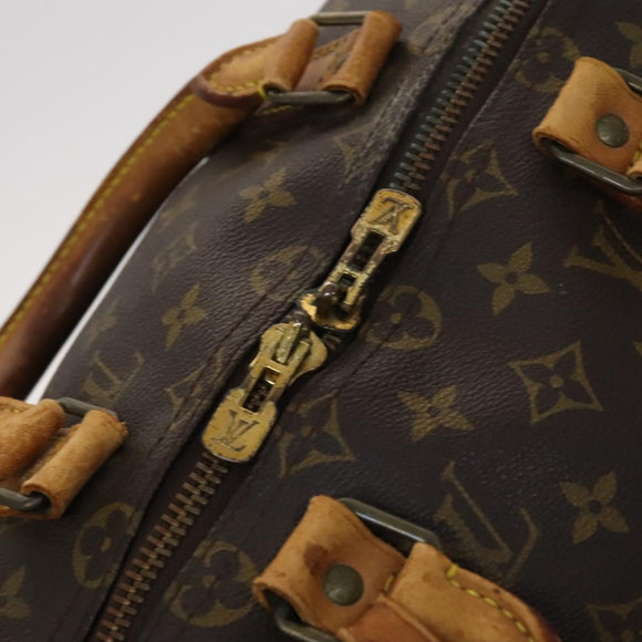 LOUIS VUITTON Monogram Keepall 50 Boston Bag M41426 LV Auth 113425