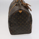 LOUIS VUITTON Monogram Keepall 50 Boston Bag M41426 LV Auth 113425-4