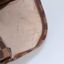 LOUIS VUITTON Damier Ebene Poche Toilette 26 Pouch N47543 LV Auth 113430-15