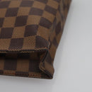 LOUIS VUITTON Damier Ebene Poche Toilette 26 Pouch N47543 LV Auth 113430-8