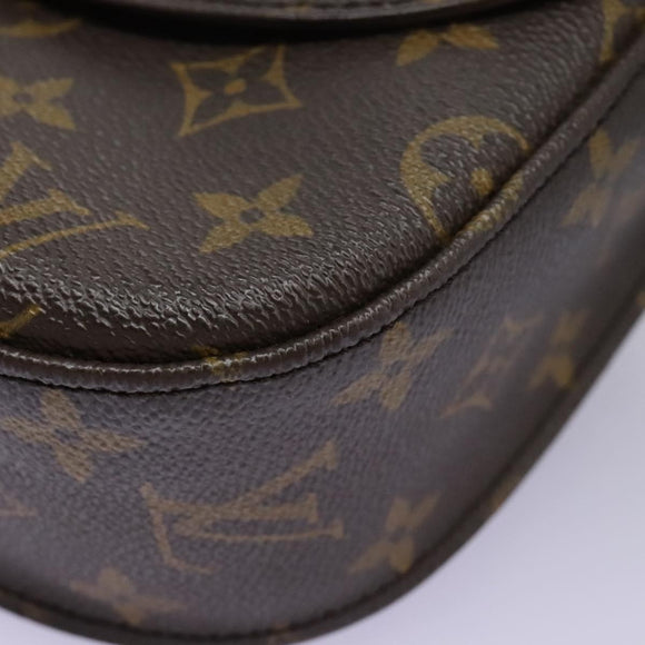 LOUIS VUITTON Monogram Saint Cloud GM Shoulder Bag M51242 LV Auth 113452
