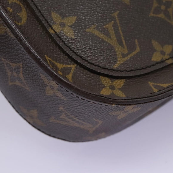 LOUIS VUITTON Monogram Saint Cloud GM Shoulder Bag M51242 LV Auth 113452