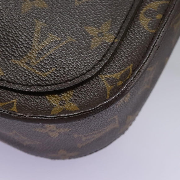 LOUIS VUITTON Monogram Saint Cloud GM Shoulder Bag M51242 LV Auth 113452