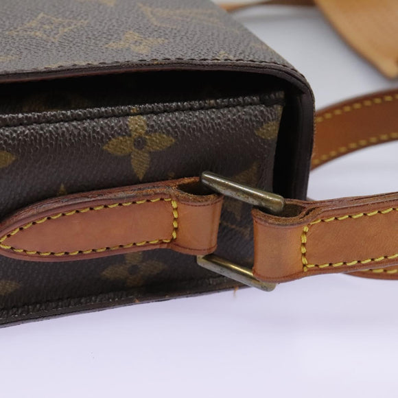 LOUIS VUITTON Monogram Saint Cloud GM Shoulder Bag M51242 LV Auth 113452