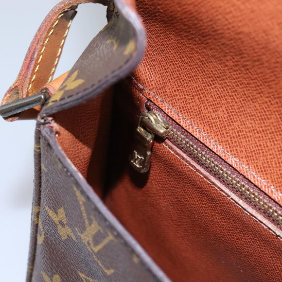 LOUIS VUITTON Monogram Saint Cloud GM Shoulder Bag M51242 LV Auth 113452