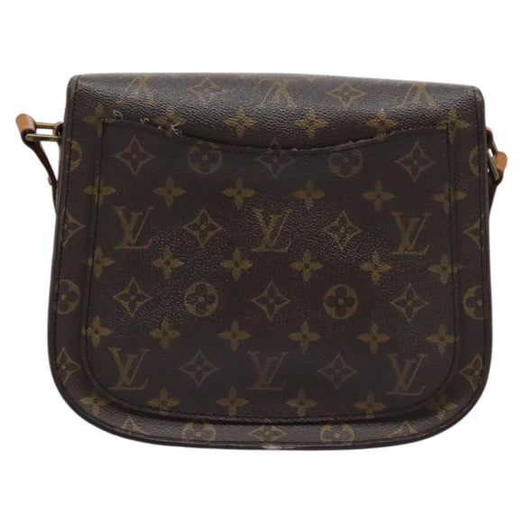 LOUIS VUITTON Monogram Saint Cloud GM Shoulder Bag M51242 LV Auth 113452